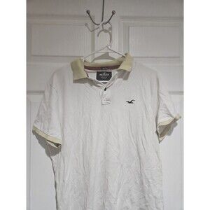 Hollister Epic Flex Stretch Polo Shirt Sz Large Short Sleeve Casual